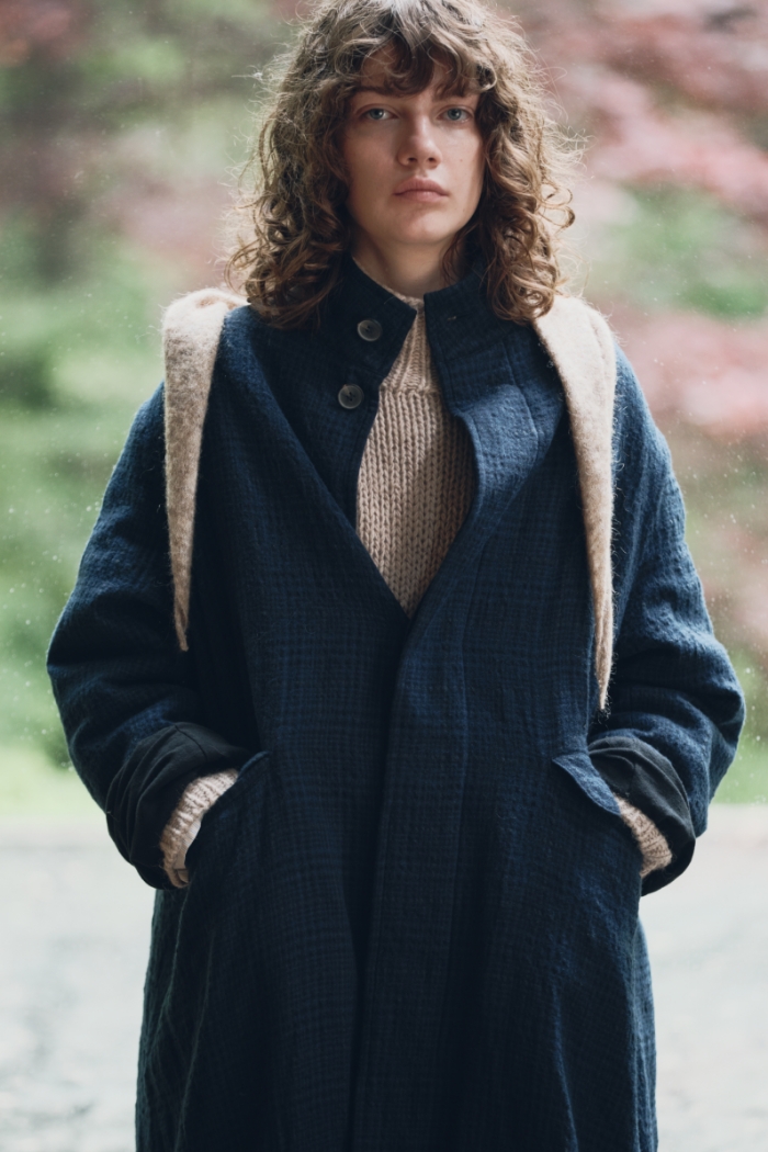 Veritecoeur ヴェリテクール＊FUWARI COAT＊ネイビー Veritecoeur ヴェリテクール＊FUWARI COAT＊ネイビー COLLECTION